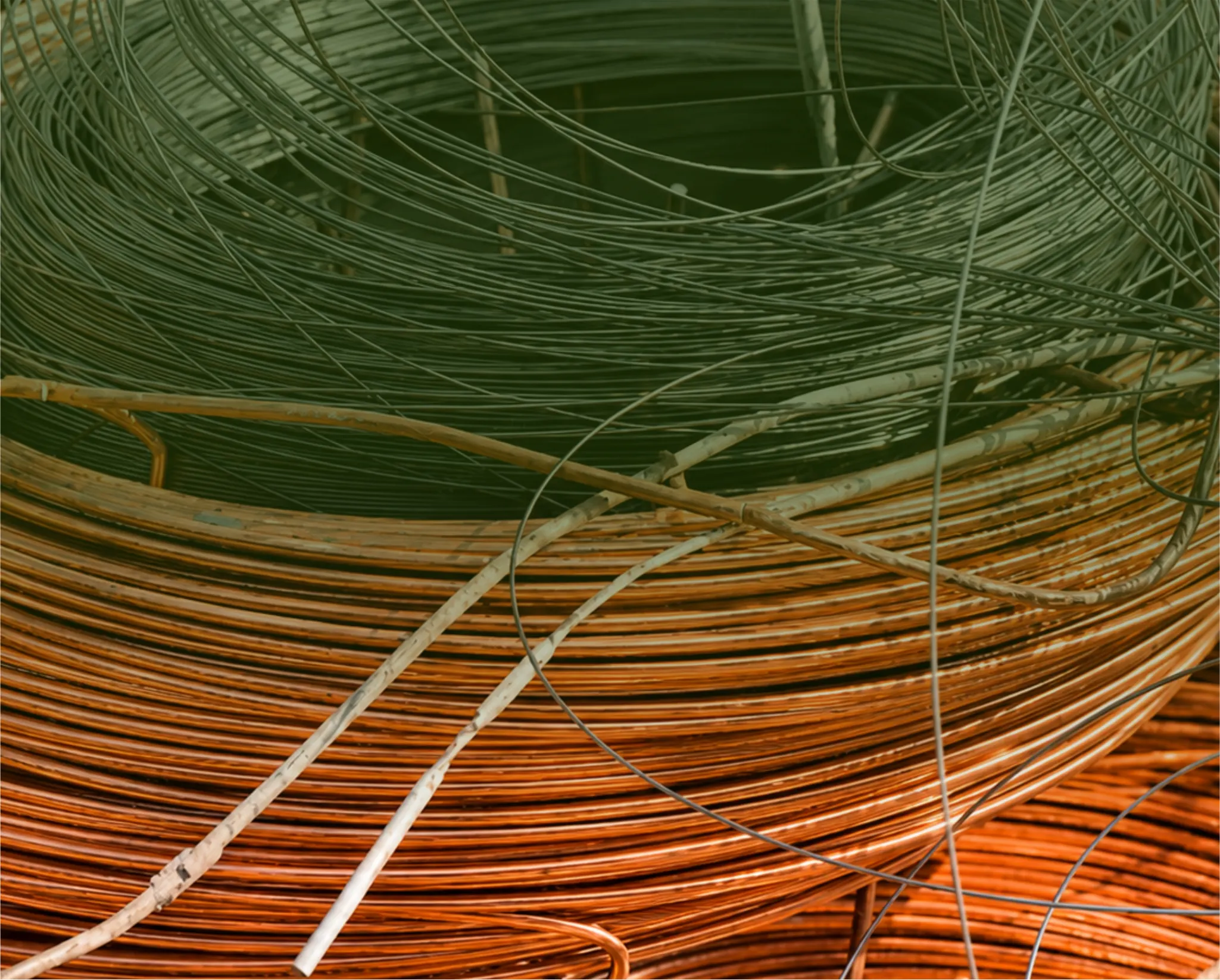 Background image for copper recycling in East London 2
