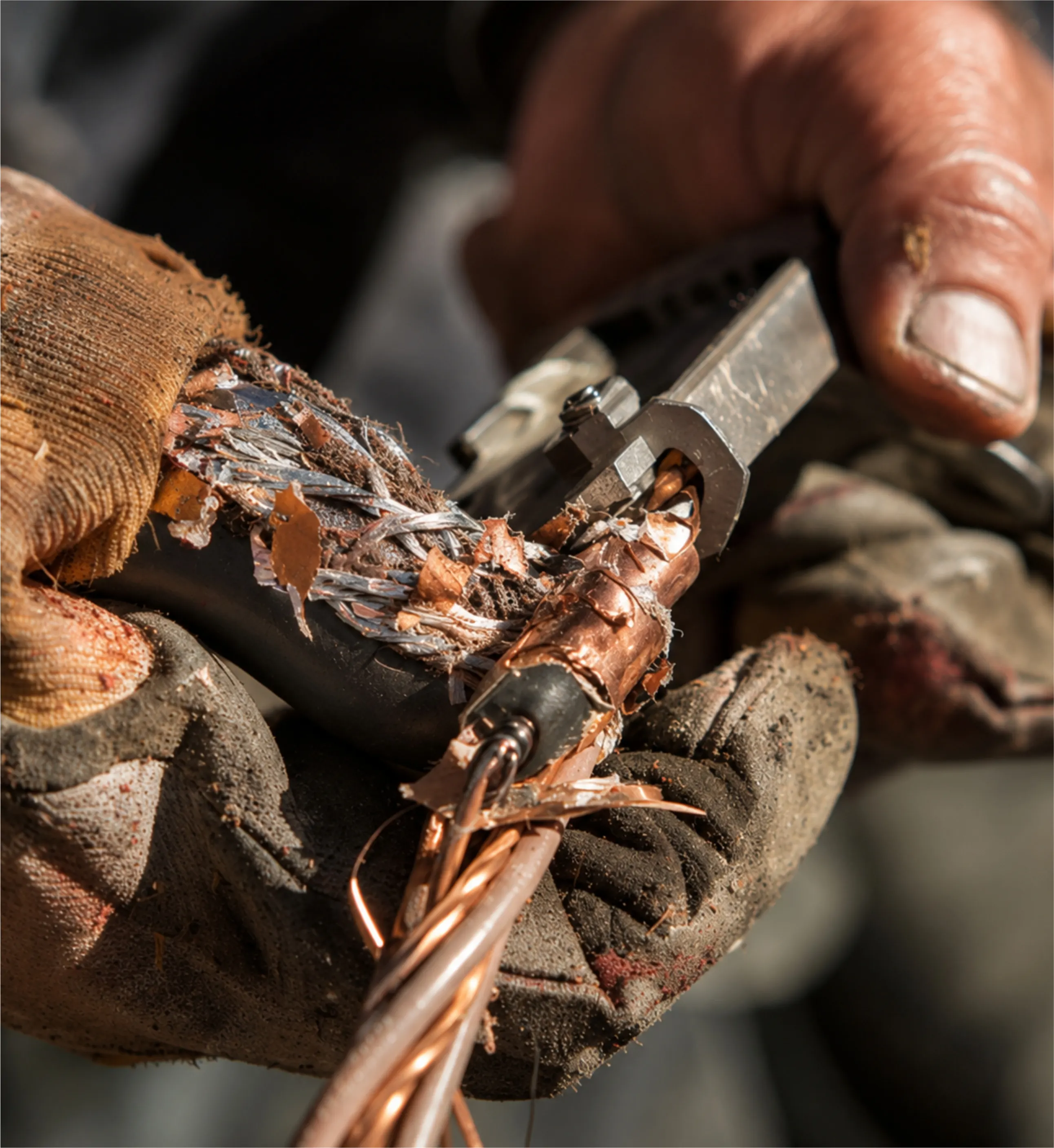 copper recycling in East London image 4