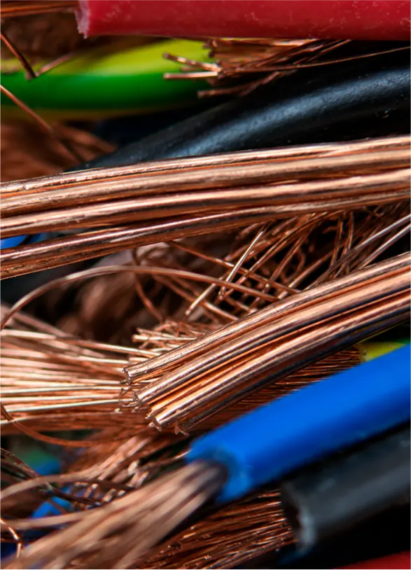 Scrap copper materials for recycling in East London 11