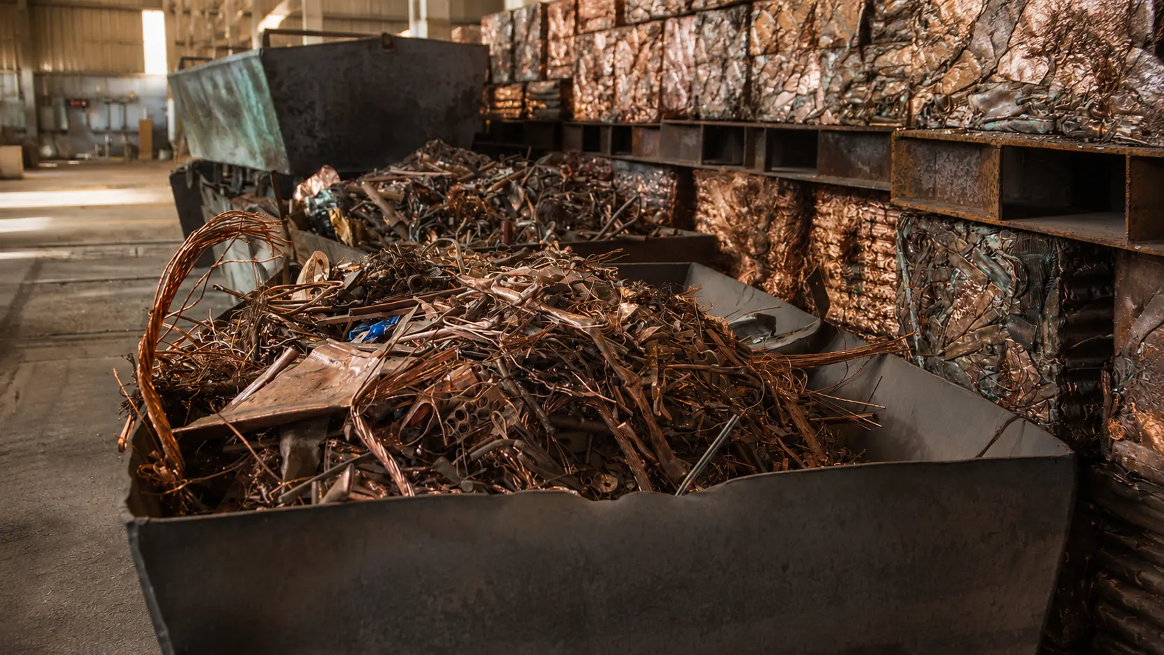 Hero image for copper recycling in East London 1